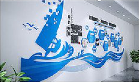 贡山海浪主题文化墙如何设计？