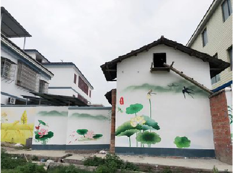 贡山室外墙绘-从选材到保养。