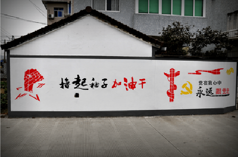 贡山乡村振兴墙体彩绘