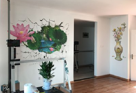 贡山墙体彩绘相比墙纸的优势。