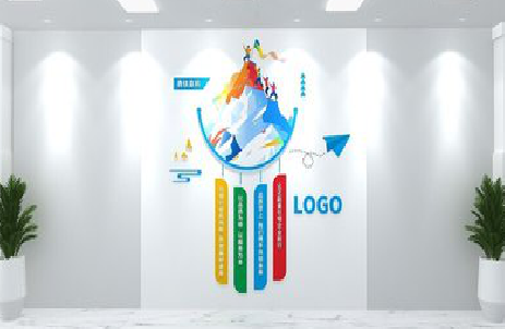 贡山公司企业形象墙的工艺材料有哪些？