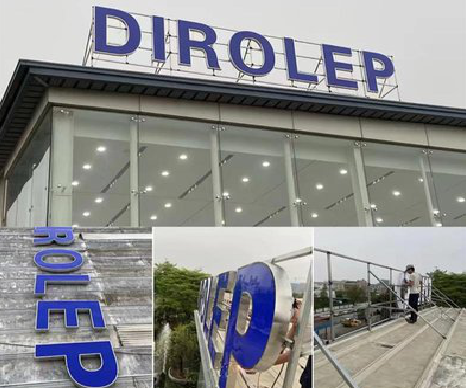 贡山楼顶发光字安装的注意事项。